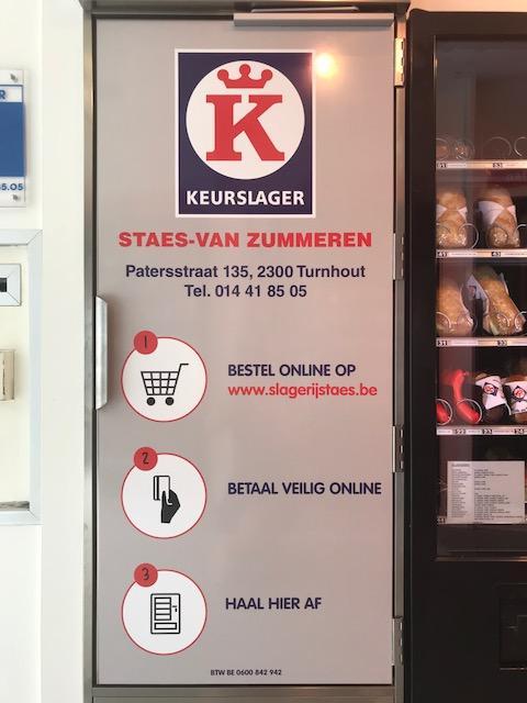 bestelling afhalen in onze Meattime automaat bestelling afhalen in onze Meattime automaat